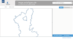 Desktop Screenshot of maps.ostallgaeu.de